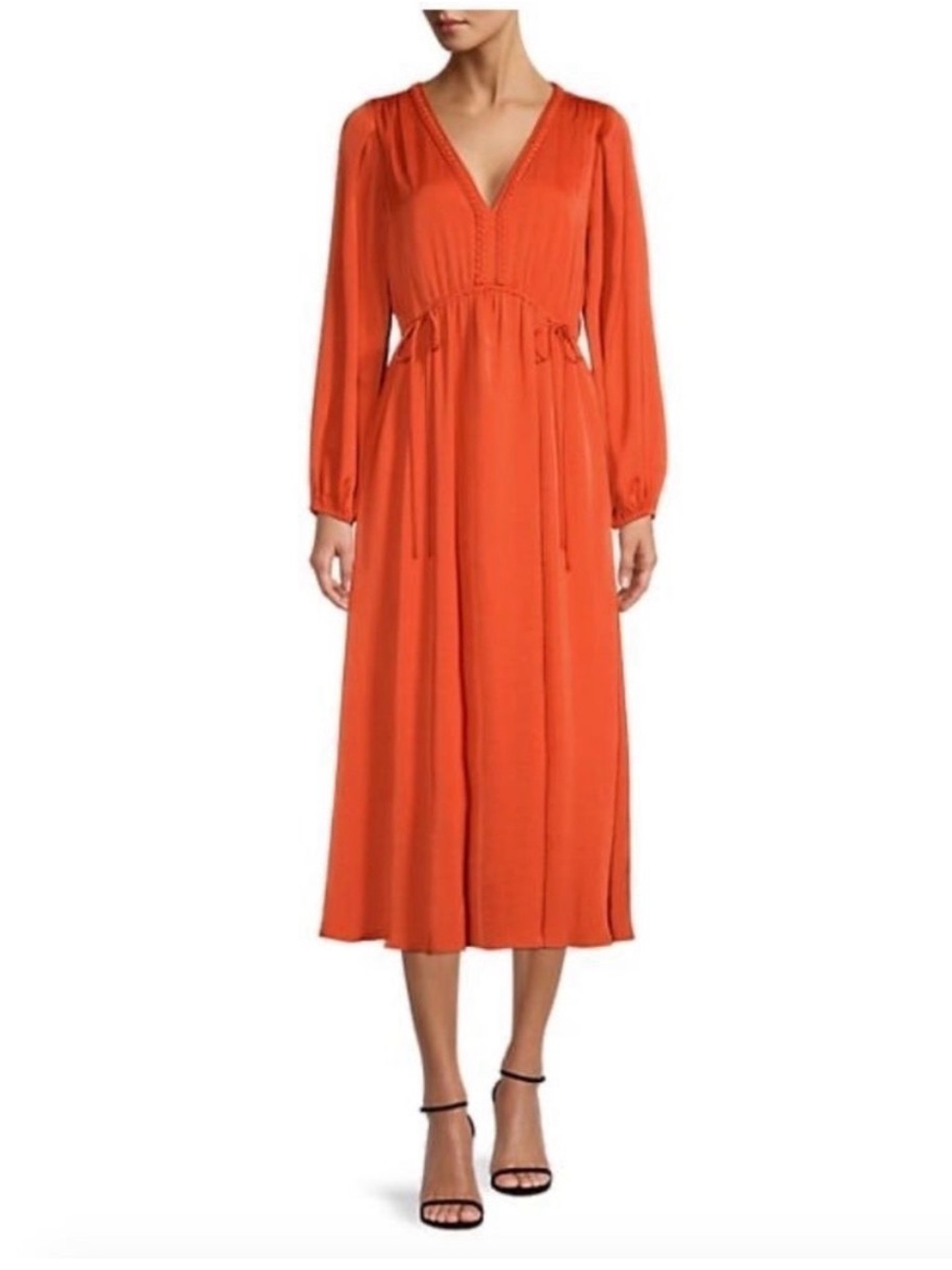 Like new Kobi Halperin Sari Ruched Waist Midi Dress